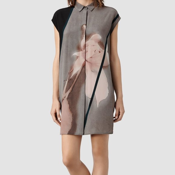 All Saints Dresses & Skirts - Allsaints Giovia Disperse Shirt Dress